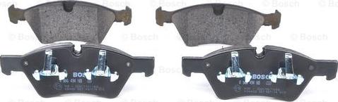 BOSCH 0 986 494 165 - Set placute frana,frana disc aaoparts.ro