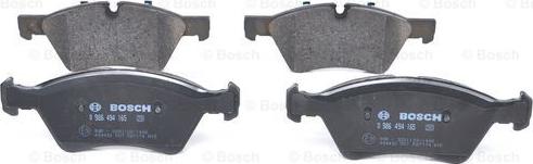 BOSCH 0 986 494 165 - Set placute frana,frana disc aaoparts.ro