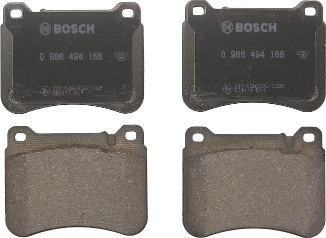 BOSCH 0 986 494 166 - Set placute frana,frana disc aaoparts.ro