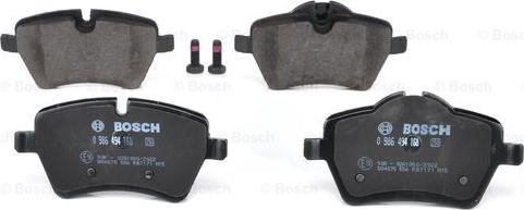 BOSCH 0 986 494 168 - Set placute frana,frana disc aaoparts.ro