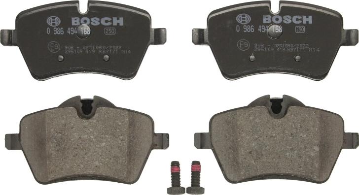 BOSCH 0 986 494 168 - Set placute frana,frana disc aaoparts.ro