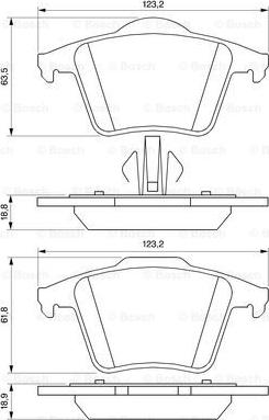 BOSCH 0 986 494 102 - Set placute frana,frana disc aaoparts.ro