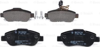 BOSCH 0 986 494 114 - Set placute frana,frana disc aaoparts.ro