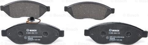 BOSCH 0 986 494 111 - Set placute frana,frana disc aaoparts.ro