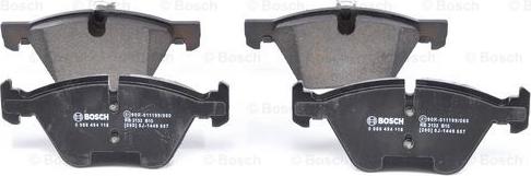 BOSCH 0 986 494 118 - Set placute frana,frana disc aaoparts.ro