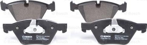 BOSCH 0 986 494 118 - Set placute frana,frana disc aaoparts.ro