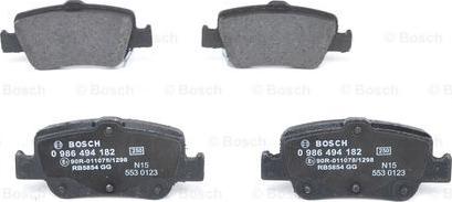 BOSCH 0 986 494 182 - Set placute frana,frana disc aaoparts.ro