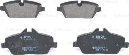 BOSCH 0 986 494 120 - Set placute frana,frana disc aaoparts.ro