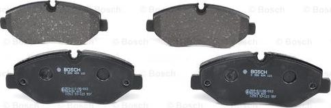 BOSCH 0 986 494 121 - Set placute frana,frana disc aaoparts.ro