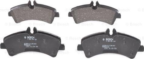 BOSCH 0 986 494 122 - Set placute frana,frana disc aaoparts.ro