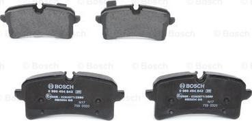 BOSCH 0 986 494 842 - Set placute frana,frana disc aaoparts.ro