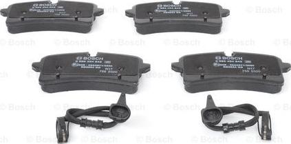 BOSCH 0 986 494 842 - Set placute frana,frana disc aaoparts.ro