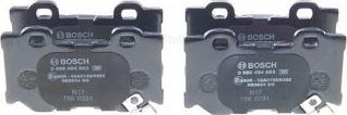 BOSCH 0 986 494 863 - Set placute frana,frana disc aaoparts.ro