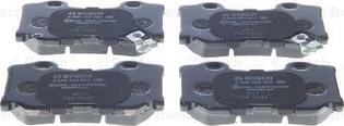 BOSCH 0 986 494 863 - Set placute frana,frana disc aaoparts.ro