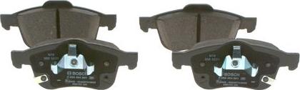 BOSCH 0 986 494 801 - Set placute frana,frana disc aaoparts.ro