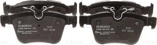 BOSCH 0 986 494 819 - Set placute frana,frana disc aaoparts.ro