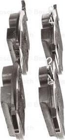 BOSCH 0 986 494 819 - Set placute frana,frana disc aaoparts.ro