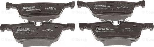 BOSCH 0 986 494 819 - Set placute frana,frana disc aaoparts.ro