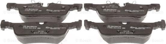 BOSCH 0 986 494 812 - Set placute frana,frana disc aaoparts.ro