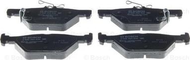 BOSCH 0 986 494 836 - Set placute frana,frana disc aaoparts.ro