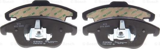 BOSCH 0 986 494 837 - Set placute frana,frana disc aaoparts.ro