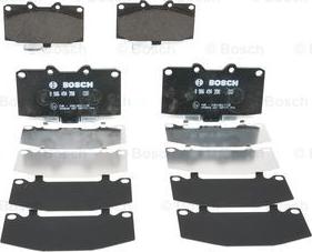 BOSCH 0 986 494 398 - Set placute frana,frana disc aaoparts.ro