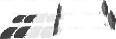 BOSCH 0 986 494 398 - Set placute frana,frana disc aaoparts.ro