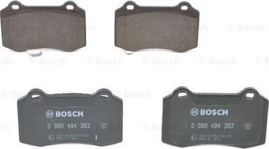 BOSCH 0 986 494 393 - Set placute frana,frana disc aaoparts.ro