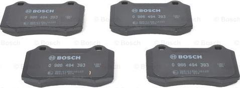 BOSCH 0 986 494 393 - Set placute frana,frana disc aaoparts.ro