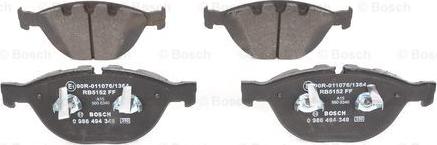 BOSCH 0 986 494 349 - Set placute frana,frana disc aaoparts.ro