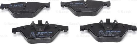 BOSCH 0 986 494 354 - Set placute frana,frana disc aaoparts.ro