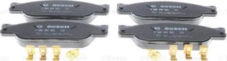 BOSCH 0 986 494 355 - Set placute frana,frana disc aaoparts.ro