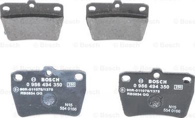 BOSCH 0 986 494 350 - Set placute frana,frana disc aaoparts.ro