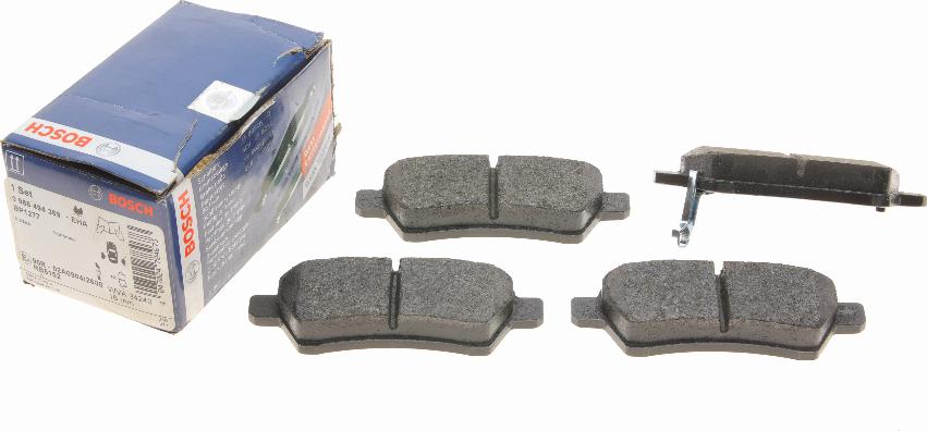 BOSCH 0 986 494 369 - Set placute frana,frana disc aaoparts.ro