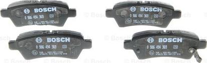 BOSCH 0 986 494 369 - Set placute frana,frana disc aaoparts.ro