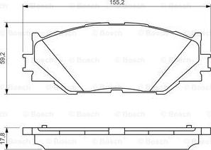 BOSCH 0 986 494 316 - Set placute frana,frana disc aaoparts.ro