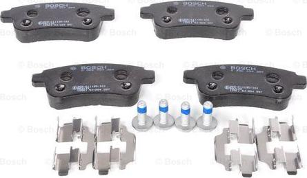 BOSCH 0 986 494 384 - Set placute frana,frana disc aaoparts.ro