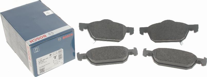 BOSCH 0 986 494 383 - Set placute frana,frana disc aaoparts.ro