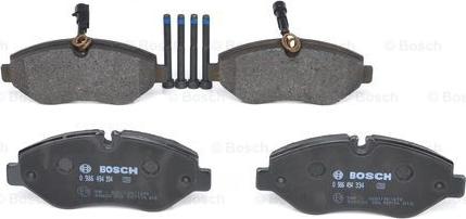 BOSCH 0 986 494 334 - Set placute frana,frana disc aaoparts.ro