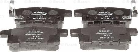 BOSCH 0 986 494 338 - Set placute frana,frana disc aaoparts.ro