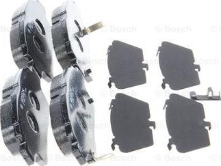 BOSCH 0 986 494 333 - Set placute frana,frana disc aaoparts.ro