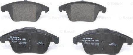 BOSCH 0 986 494 324 - Set placute frana,frana disc aaoparts.ro