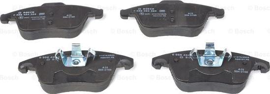 BOSCH 0 986 494 324 - Set placute frana,frana disc aaoparts.ro