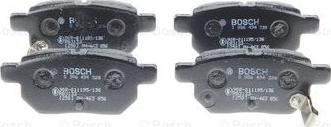 BOSCH 0 986 494 328 - Set placute frana,frana disc aaoparts.ro