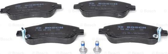 BOSCH 0 986 494 379 - Set placute frana,frana disc aaoparts.ro