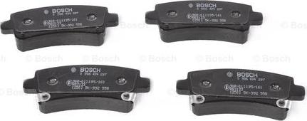 BOSCH 0 986 494 297 - Set placute frana,frana disc aaoparts.ro