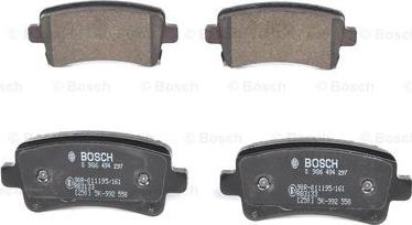 BOSCH 0 986 494 297 - Set placute frana,frana disc aaoparts.ro