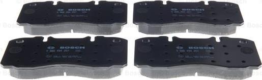 BOSCH 0 986 494 257 - Set placute frana,frana disc aaoparts.ro