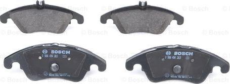 BOSCH 0 986 494 263 - Set placute frana,frana disc aaoparts.ro