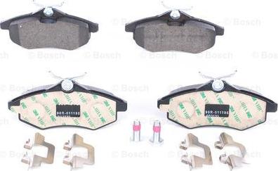 BOSCH 0 986 494 262 - Set placute frana,frana disc aaoparts.ro